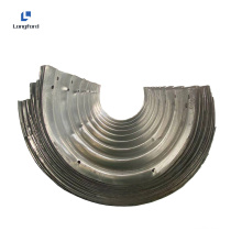 Pipe de ponceau en acier galvanisé en acier inoxydable ondulé de grand diamètre 4 pi Culver à acier galvanisé tuyau ondulé